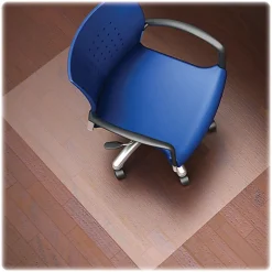 Lorell® Rolled Hard Floor Chair Mat, 46" x 60"