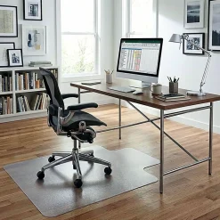 Lorell® Rolled Hard Floor Chair Mat, 45