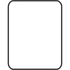 LorellĀ® Rolled Hard Floor Chair Mat, 36" x 48"