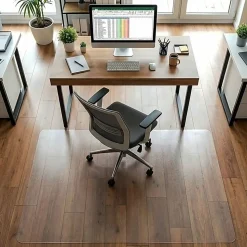Lorell® Rolled Hard Floor Chair Mat, 36