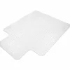 Lorell® Rolled Low-Medium Pile Studded Chair Mat, 36" x 48", Standard Lip