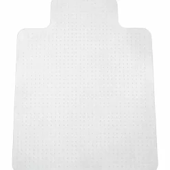 Lorell® Rolled Low Pile Studded Chair Mat, 36" x 48", Standard Lip