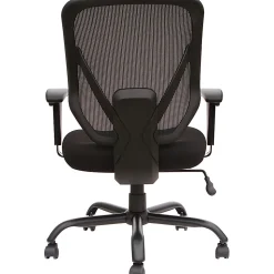 Lorell® SOHO Big & Tall Mesh Back Chair, Black