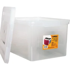 Lorell® Storage File Box With Lift-Off Lid, Letter/Legal Size, 18