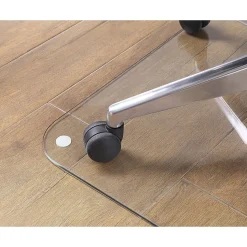 Lorell® Tempered Glass Chair Mat, 48
