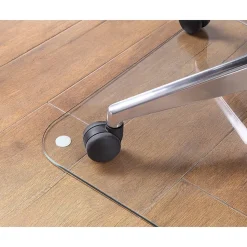 Lorell® Tempered Glass Chair Mat, 48