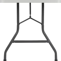 Lorell® Ultra-Lite Economy Folding Table, 29-3/10"H x 96"W x 30"D, 1000 Lb Capacity, Gray