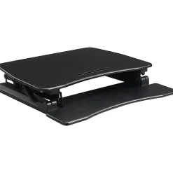Lorell® V2 Gas-Lift Sit-To-Stand Desk Riser, 19-1/2