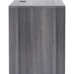 Lorell® 72"W Credenza Computer Desk, Weathered Charcoal