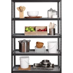 Lorell Wire Deck Shelving, 72