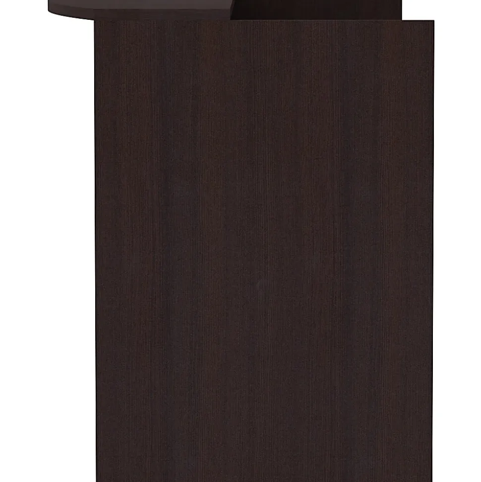 Lorell® 72"W Reception Computer Desk, Espresso