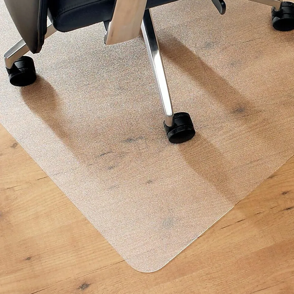 Lorell® XXL Polycarbonate Multi-Surface Chair Mat, 60"x 60"