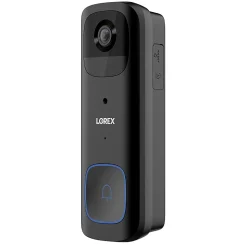 Lorex Wi-Fi Battery-Operated 2K Smart Video Doorbell, 5.8