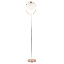 LumiSource Moon Floor Lamp, 65-1/4