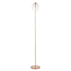 LumiSource Moon Floor Lamp, 65-1/4