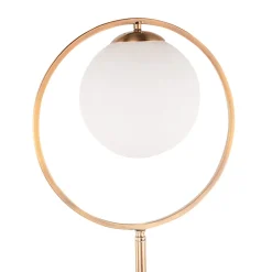 LumiSource Moon Floor Lamp, 65-1/4