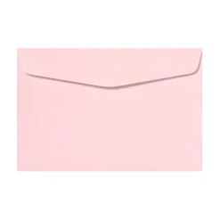 LUX Booklet 6" x 9" Envelopes, Gummed Seal, Candy Pink, Pack Of 250