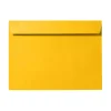 LUX Booklet 6" x 9" Envelopes, Gummed Seal, Sunflower Yellow, Pack Of 1,000