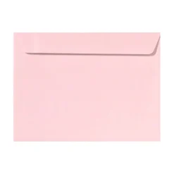 LUX Booklet 9" x 12" Envelopes, Gummed Seal, Candy Pink, Pack Of 1,000