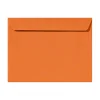 LUX Booklet 9" x 12" Envelopes, Gummed Seal, Mandarin Orange, Pack Of 250