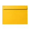 LUX Booklet 6" x 9" Envelopes, Gummed Seal, Sunflower Yellow, Pack Of 500