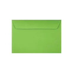 LUX Booklet 6" x 9" Envelopes, Peel & Press Closure, Limelight, Pack Of 250