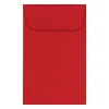 LUX Coin Envelopes, #1, Gummed Seal, Ruby Red, Pack Of 250