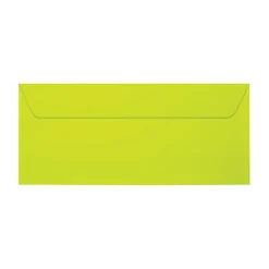 LUX #10 Envelopes, Full-Face Window, Peel & Press Closure, Wasabi, Pack Of 1,000