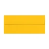 LUX #10 Envelopes, Peel & Press Closure, Sunflower Yellow, Pack Of 250