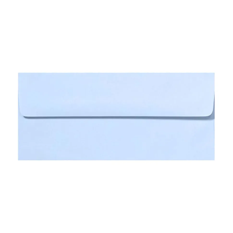 LUX #10 Envelopes, Peel & Press Closure, Baby Blue, Pack Of 1,000