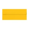 LUX #10 Envelopes, Peel & Press Closure, Sunflower Yellow, Pack Of 50