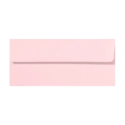 LUX #10 Envelopes, Peel & Press Closure, Candy Pink, Pack Of 500