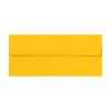 LUX #10 Envelopes, Peel & Press Closure, Sunflower Yellow, Pack Of 500
