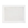 LUX #93 Full-Face Window Envelopes, Middle Window, Self-Adhesive, Bright White, Pack Of 50
