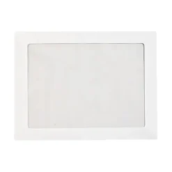 LUX #9 1/2 Full-Face Window Envelopes, Middle Window, Gummed Seal, Bright White, Pack Of 500