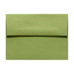 LUX Invitation Envelopes, A6, Gummed Seal, Avocado Green, Pack Of 1,000