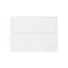 LUX Invitation Envelopes, A7, Peel & Stick Closure, White, Pack Of 500