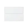 LUX Invitation Envelopes, A1, Peel & Press Closure, White, Pack Of 1,000
