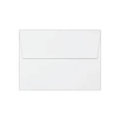 LUX Invitation Envelopes, A1, Peel & Press Closure, White, Pack Of 1,000