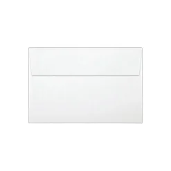 LUX Invitation Envelopes, A9, Peel & Press Closure, White, Pack Of 1,000