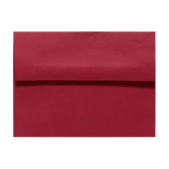 LUX Invitation Envelopes, A6, Peel & Press Closure, Garnet Red, Pack Of 500