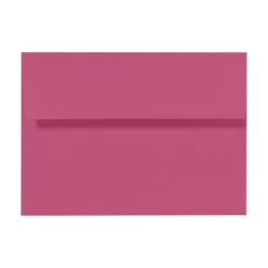 LUX Invitation Envelopes, #4 Bar (A1), Peel & Press Closure, Magenta, Pack Of 500