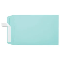 LUX #6 1/2 Open-End Envelopes, Peel & Press Closure, Seafoam, Pack Of 500