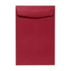 LUX #6 1/2 Open-End Envelopes, Peel & Press Closure, Garnet Red, Pack Of 500