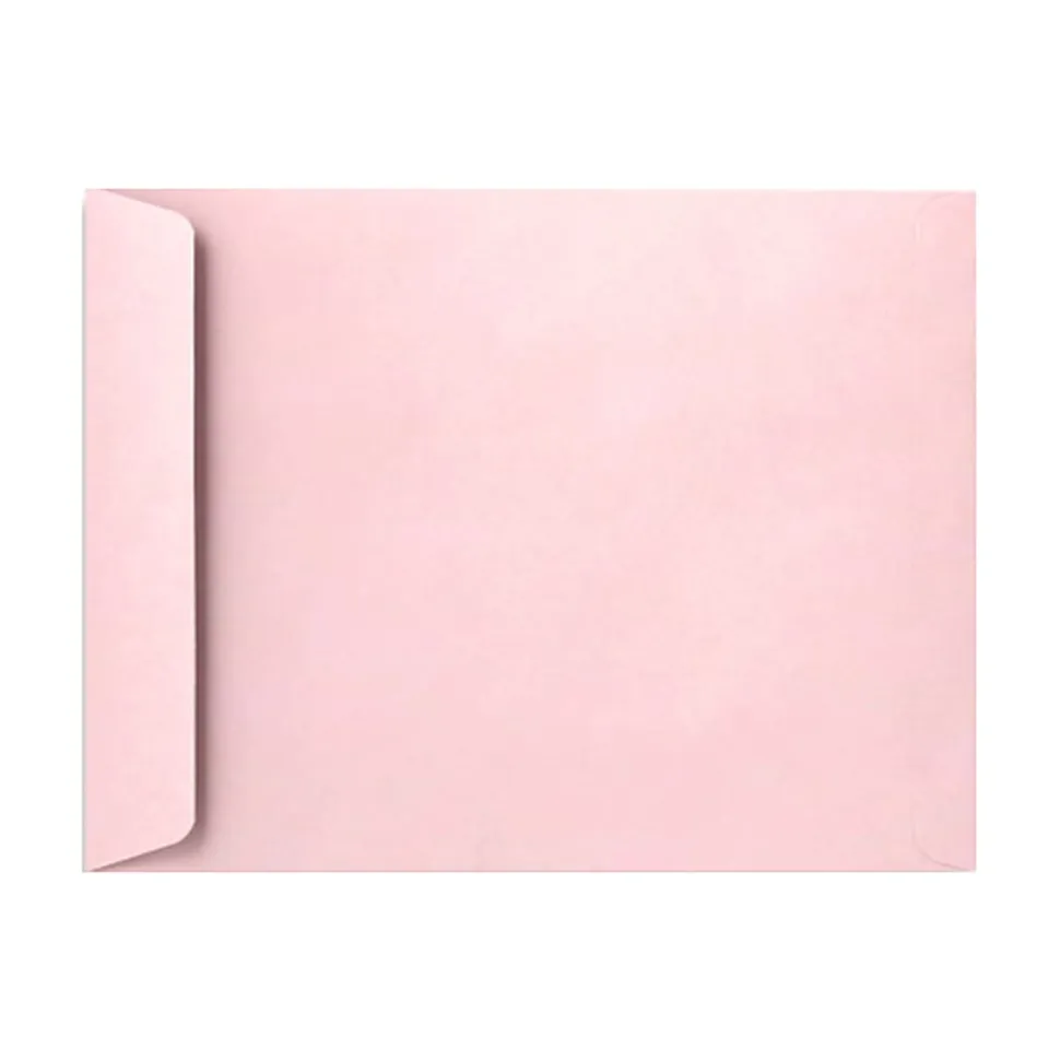 LUX Open-End Envelopes, 6" x 9", Peel & Press Closure, Candy Pink, Pack Of 1,000
