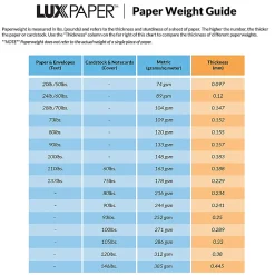 LUX #9 1/2 Open-End Window Envelopes, Top Left Window, Gummed Seal, Chocolate, Pack Of 1,000