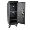 Luxor LLTM16-B-V2 16-Capacity Tablet/Laptop Charging Cart, 34″H x 12″W x 23 1/4″D, Black