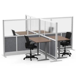 Luxor Modular Room Divider Wall System Starter Wall, 53