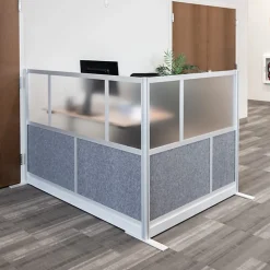 Luxor Modular Room Divider Wall System Add-On, 53