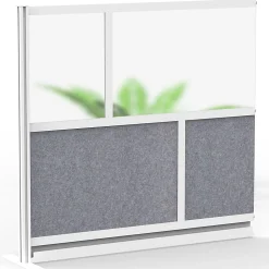 Luxor Modular Room Divider Wall System Add-On, 53